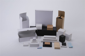 Tùy chỉnh hộp sóng trắng Bao bì nhỏ lô nhỏ phổ quát hộp các tông màu trắng hộp giấy tùy chỉnh - Product Image 3