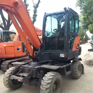 Ban Đầu Doosan Dx60 Sử Dụng Máy Xúc 8on Mini Thủy Lực Crawler Xô Tiêu Thụ Nhiên Liệu Thấp Máy Xúc Dx 80 75 Cho Bán