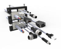Scheda di Distribuzione Elettrica KEL Serie 10 da 30A/32A/100A, in Plastica Etilenica 24V, Fornita Direttamente dalla Fabbrica FAS