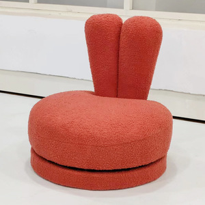 Poltroncina Girevole per Bambini, Divano Singolo per Neonati, Seduta Carina in Sherpa, Mini Divano Pigro alla Moda - Product Image 3