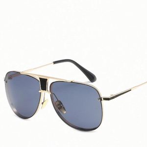 Gafas de Sol Cuadradas Clásicas Vintage para Mujer, Venta al por Mayor, Gafas de Sol de Piloto Metálicas con Protección UV400 para Hombre - Product Image 5