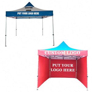 Carpa Publicitaria para Eventos al Aire Libre de 10 pies x 10 pies, Carpa Personalizable para Ferias Comerciales y Vendedores - Product Image 1