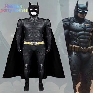 HESPER Disfraz de Hombre Murciélago (Bruce Wayne) con Mallas Integrales para Cosplay de TV, Cine, Anime y Espectáculos - Product Image 1
