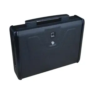 Caja de seguridad para armas de fuego de acceso rápido con teclado mejorado y llave para el hogar, mesita de noche, caja de seguridad para dinero del coche