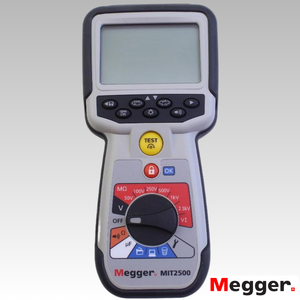 Para el probador portátil de aislamiento y continuidad de alto voltaje MIT2500, rango de 2.5 KV y 200 G con una precisión del 2% - Product Image 3