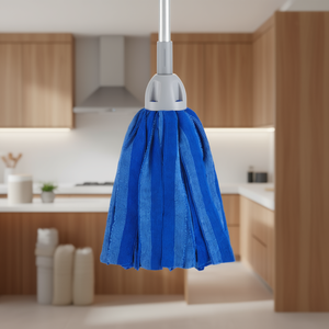Testina per Mop Fregona Max Pro Blue Strip con Cappuccio Grigio 08010 - Product Image 3