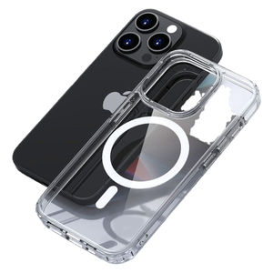 Funda Transparente para <span class=keywords><strong>iPhone</strong></span> Serie 17, Diseño Magnético, Material TPU+PC para <span class=keywords><strong>iPhone</strong></span> 16 15 <span class=keywords><strong>Pro</strong></span> 17 <span class=keywords><strong>Pro</strong></span> <span class=keywords><strong>Max</strong></span> - Product Image 2