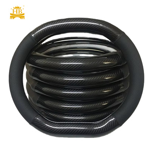 Coprivolante speciale modello di <span class=keywords><strong>auto</strong></span> a forma di D coprivolante in fibra di carbonio in pelle per <span class=keywords><strong>PEUGEOT</strong></span> 4008 - Product Image 1