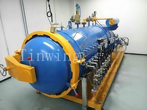 Asme Volledig Automatische Vacuüm Lijn Hoge Temperatuur En Druk Composiet Koolstofvezel Autoclaaf - Product Image 4