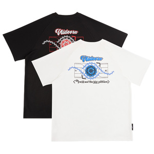 T-shirt d'été personnalisé à impression numérique, en tissu mesh respirant, doux, décontracté, sportif, séchage rapide, léger, pour hommes et femmes - Product Image 1