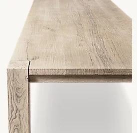 Mesa de Comedor de Madera Maciza de Roble de Estilo Moderno Personalizada de Fábrica en Oferta - Product Image 5