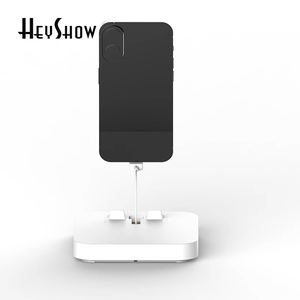 Base de Carga de Seguridad para Teléfono Móvil, Material ABS, Anti-Robo, Soporte para Reloj, Alarma Sonora, Sensor de Movimiento, Air Bud - Product Image 1