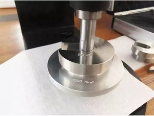 उच्च परिशुद्धता डिजिटल कपड़े मोटाई गेज परीक्षक/गैर-बुना मोटाई गेज - Product Image 4