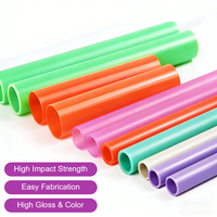 Tube rond creux en plastique ABS coloré en gros pour la fabrication de maquettes architecturales et les projets de bricolage