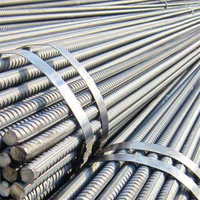 Hrb400 Barres d'armature déformées de 10 mm en acier revêtu TNT, Gr-40, laminées à chaud, nervurées, soudables, pour renforcement, en stock important