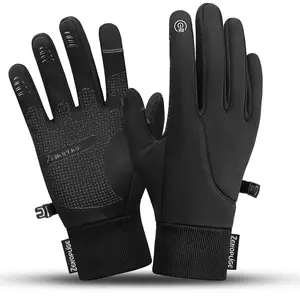 Guantes de correr ligeros para hombre y mujer, manoplas cálidas de compresión para ciclismo y Deportes