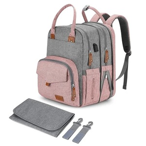 <span class=keywords><strong>Sac</strong></span> <span class=keywords><strong>à</strong></span> dos <span class=keywords><strong>à</strong></span> <span class=keywords><strong>langer</strong></span> double extensible extra large de 35 L avec antivol et USB, <span class=keywords><strong>sac</strong></span> <span class=keywords><strong>à</strong></span> <span class=keywords><strong>langer</strong></span> en nylon <span class=keywords><strong>pour</strong></span> deux enfants et parents, utilisation <span class=keywords><strong>pour</strong></span> tout-petits - Product Image 2