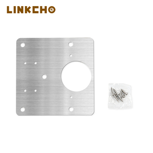 <span class=keywords><strong>Kit</strong></span> de réparation de charnière LINKCHO, plaque de <span class=keywords><strong>fixation</strong></span> pour charnière de porte, support de montage pour réparation de porte de placard de cuisine avec vis - Product Image 1