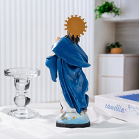 Statue de la Vierge Marie Immaculée Conception en résine, figurine religieuse catholique, sculpture de Notre-Dame