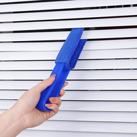 Brosse de nettoyage réutilisable JYM-9996 pour stores, nettoyeur de fentes de stores en plastique pour la nettoyage des aérations de voiture et des rails de persiennes