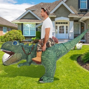 Professionnel Scalelike grande bouche 2/3m adulte gonflable Cosplay dinosaure porter t-<span class=keywords><strong>rex</strong></span> Raptor tour dinosaure mascotte Costume à vendre - Product Image 2