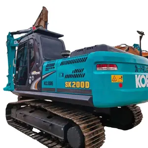 Sử dụng máy xúc Kobelco SK 200 chất lượng hàng đầu công suất 20 tấn