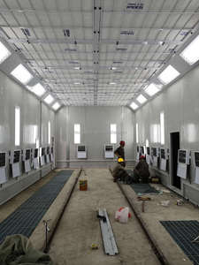 ห้องพ่นสีรถยนต์ในโรงงาน ห้องพ่นสีไฟฟ้าสำหรับซ่อมบำรุงรถยนต์ - Product Image 5