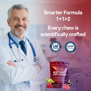 Suplementos Herbales de Remolacha en Tabletas Masticables, Directo de Fábrica, Aumentan la Energía, para Gimnasios y Centros de Fitness, Fórmula OEM - Product Image 5