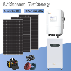 Sistema de Energía Solar Completo de 10kW 15kWh Bluesun con Inversor Híbrido Trifásico y Almacenamiento de Batería para el Hogar - Product Image 3