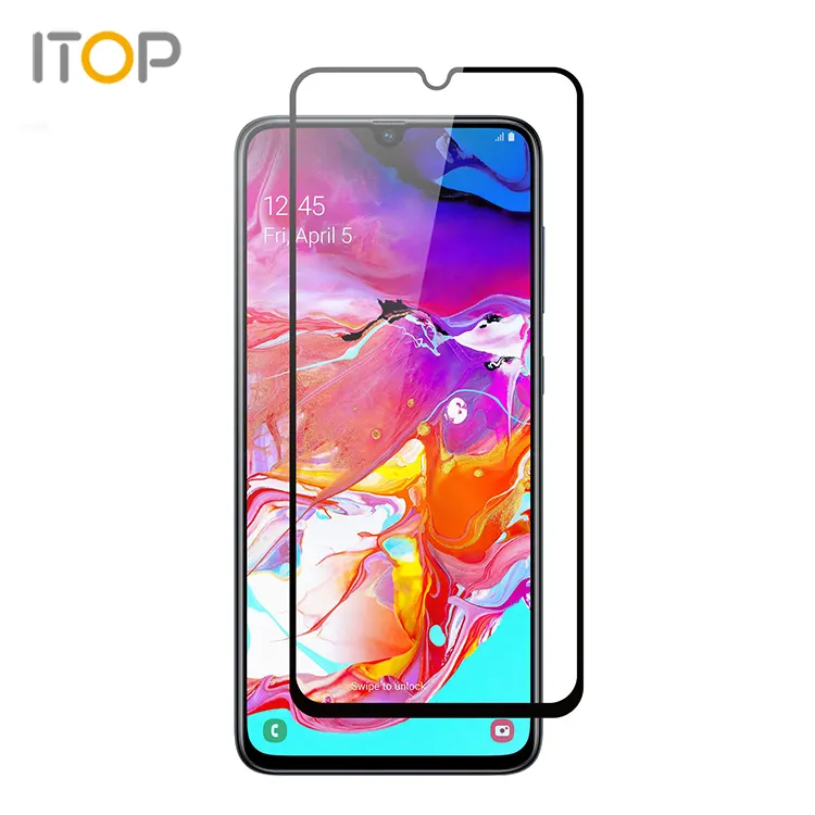 Hot sale screen protector ultra thin tempered glass for Samsung A70 Screen Protector