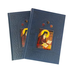 OEM Sampul Kulit Cetak Kustom Buku Religius Buku Hardcover