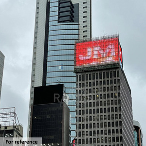 Prix extérieur Flexible maille souple mur vidéo Led panneaux publicité collant Flim Transparent LED affichage Flexible - Product Image 4