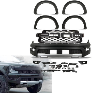 ชุดตัวถังกระจังกันชนสำหรับรถ <span class=keywords><strong>Ford</strong></span> <span class=keywords><strong>Ranger</strong></span> <span class=keywords><strong>2023</strong></span> 2024 XLT Sport <span class=keywords><strong>wildtrak</strong></span> อัพเกรดเป็น Raptor - Product Image 2
