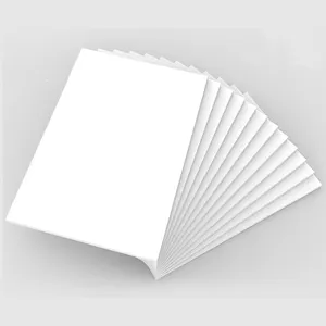 Bianco opaco 300 Micron Foglio Di Plastica PVC per Carte Da Gioco