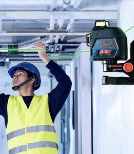 <span class=keywords><strong>Bosch</strong></span> GLL 3-60 XG <span class=keywords><strong>360</strong></span> °   Nivel Láser de Líneas Cruzadas Verdes de 3 Planos Autonivelante para Construcción y Enlucido - Product Image 5