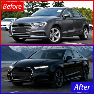 Conjunto de Faros Delanteros para <span class=keywords><strong>Audi</strong></span> <span class=keywords><strong>A3</strong></span> S3 RS3 2017-<span class=keywords><strong>2020</strong></span>, Actualización de Faros LED de Estilo Nuevo, Accesorios con Lentes de Proyector - Product Image 6