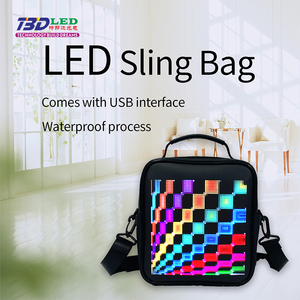 Mochila inteligente multifunción de nuevo diseño, mochila con pantalla LED publicitaria, bandolera - Product Image 4