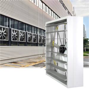 <span class=keywords><strong>พัดลม</strong></span>ระบายอากาศแบบแกนหมุน Eco Green ขนาด 48 นิ้ว ใช้พลังงานแสงอาทิตย์ 1220 มม. 8 ใบพัด สำหรับอุตสาหกรรม <span class=keywords><strong>ติด</strong></span><span class=keywords><strong>ผนัง</strong></span> รุ่นใหม่ ระบบระบายอากาศแบบ DC พร้อมตัวแลกเปลี่ยนความร้อน - Product Image 1