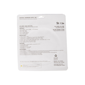 Hogedruk Zilveren Explosieveilige Buizen Roestvrijstalen Gevlochten Flexibele Slang Voor Afwasmachine - Product Image 6