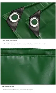 Bâche PVC industrie tissu bâche PVC 620gsm <span class=keywords><strong>pour</strong></span> étang à poissons usine piscines couverture PE bâche - Product Image 4