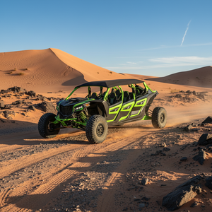 รถออฟโรด 4 ล้อ 6 ที่นั่ง เครื่องยนต์เบนซิน 1500 ซีซี พร้อมดิสก์เบรก ระบบขับเคลื่อนสองล้อ เสริมความแข็งแรงในการขับขึ้นเนิน - Product Image 1