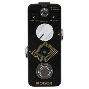 Pedal multiefectos para guitarra Echoverb Negro - Product Image 1