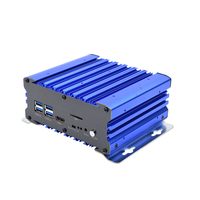 Ordinateur industriel incorporé du PC J4125 sans RAM et ROM pour l'ordinateur industriel sans ventilateur IPC d'automatisation d'équipement industriel