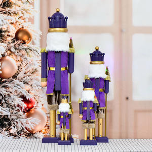 <span class=keywords><strong>Casse</strong></span>-noix en bois violet <span class=keywords><strong>de</strong></span> Noël avec lumières et son, ornements décoratifs, cadeau <span class=keywords><strong>de</strong></span> Noël, décoration <span class=keywords><strong>de</strong></span> Noël - Product Image 4