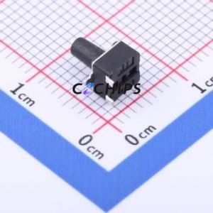 TS-1091C-A8B3-D2 Tactile Switch SMD Switch Single Pole Single Throw Round Button 2.5N Horizontal Mount - Product Image 2