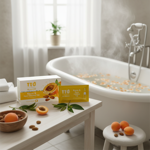 Masque facial apaisant TTO à l'huile de noyau d'abricot et à l'argile, 12 pièces, nettoyant en profondeur aux herbes et à l'huile d'arbre à thé, pour tous types de peau - Product Image 3