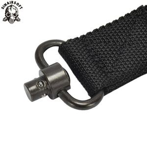 Sangle d'épaule tactique de remplacement de 1,25 po avec boucles métalliques QD, sangle réglable en nylon robuste pour appareil photo - Product Image 6