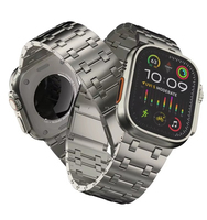 Nueva Correa Magnética de Titanio de Alta Calidad para Apple Watch, Ligera y Cómoda, para Hombre, Gran Venta