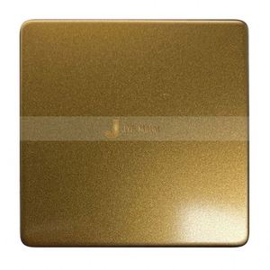 EX023 Manufacturer's Decor Wall Panels 201 304 PVD Coating <b>Sandblasted</b> Stainless Steel Sheets Cut Weld Bending - Product Image 2