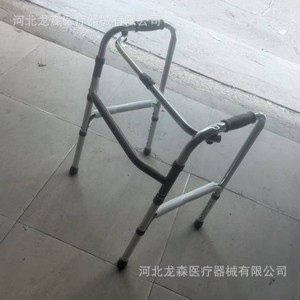 Andador de aluminio para uso doméstico, empujable, ajustable, ligero, estable, seguro, ayuda para caminar de cuatro patas para rehabilitación. - Product Image 5